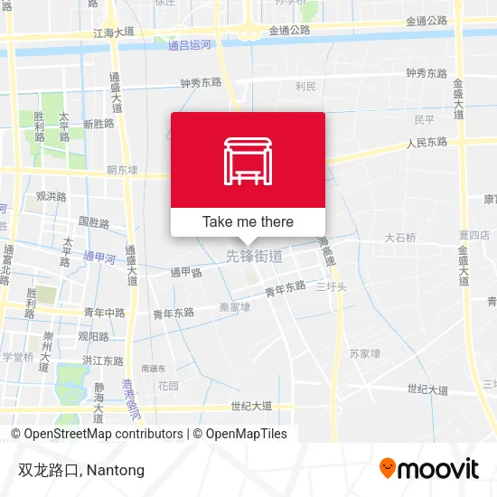 双龙路口 map