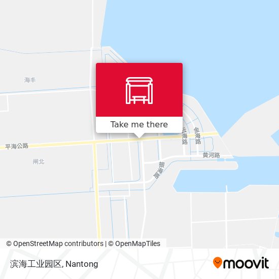 滨海工业园区 map