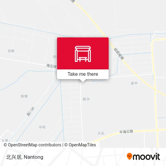 北兴居 map
