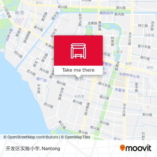 开发区实验小学 map