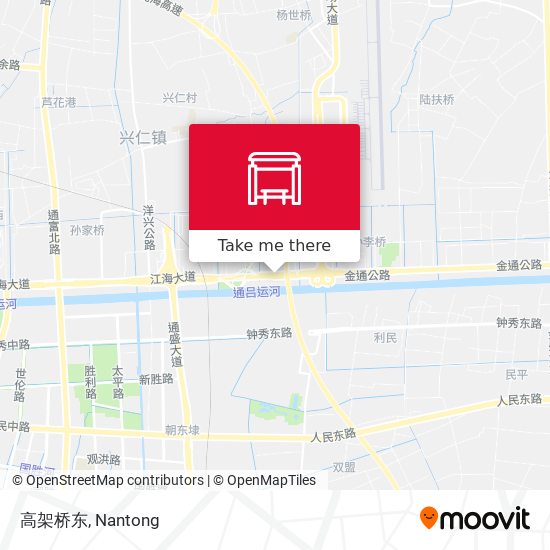 高架桥东 map