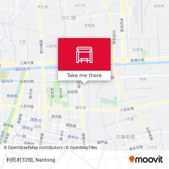 利民村32组 map