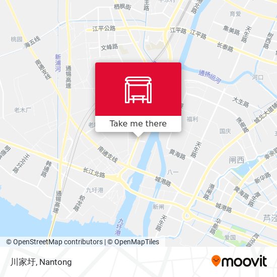 川家圩 map