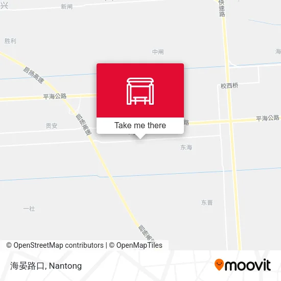 海晏路口 map