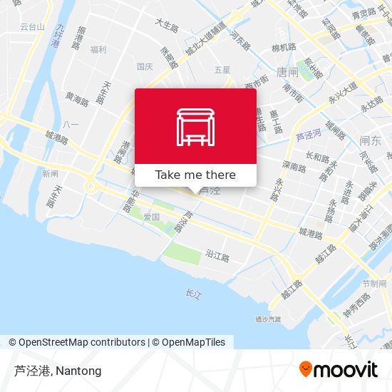 芦泾港 map