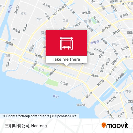 三明时装公司 map