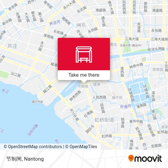 节制闸 map