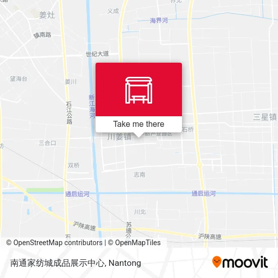 南通家纺城成品展示中心 map