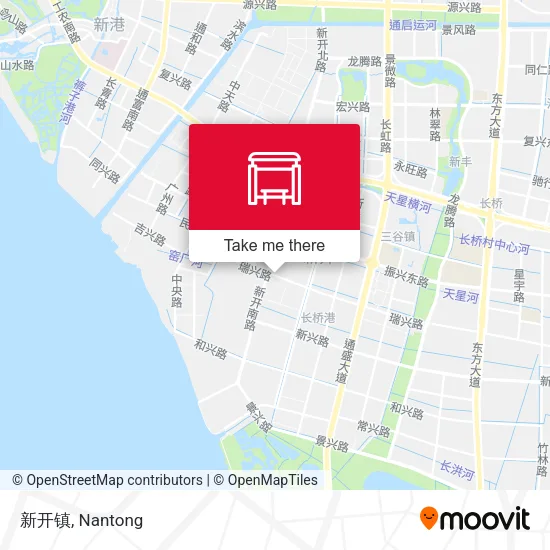 新开镇 map