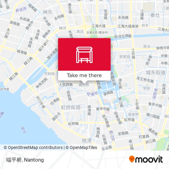 端平桥 map