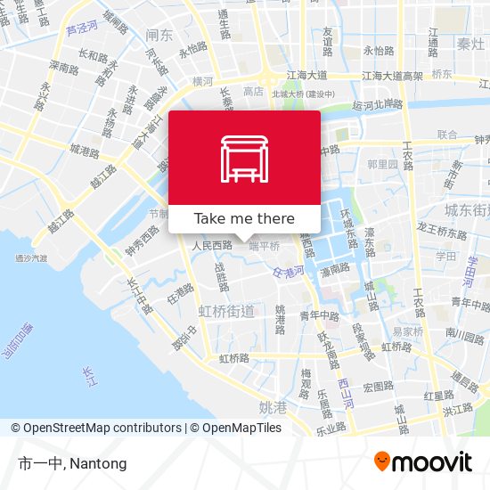 市一中 map