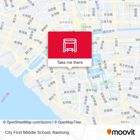City First Middle School map