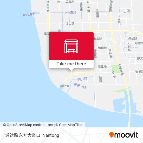 通达路东方大道口 map