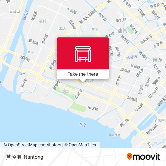 芦泾港 map