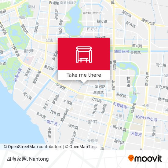 四海家园 map