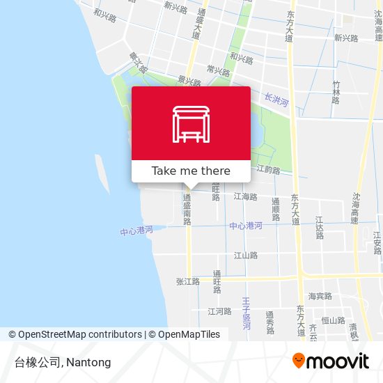 台橡公司 map