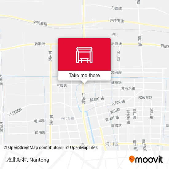 城北新村 map