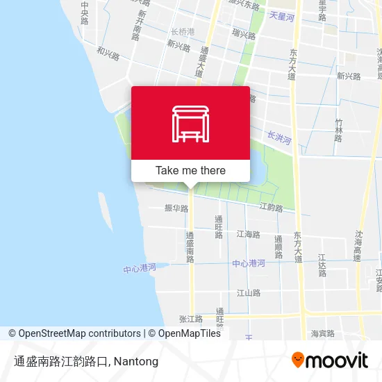 通盛南路江韵路口 map