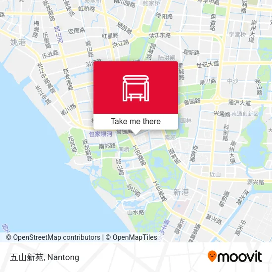 五山新苑 map