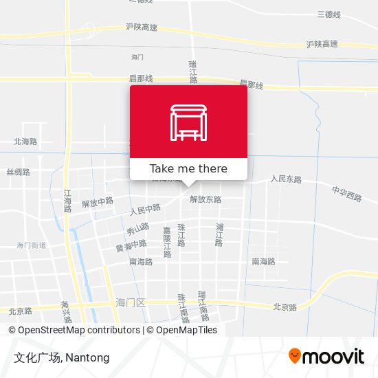 文化广场 map