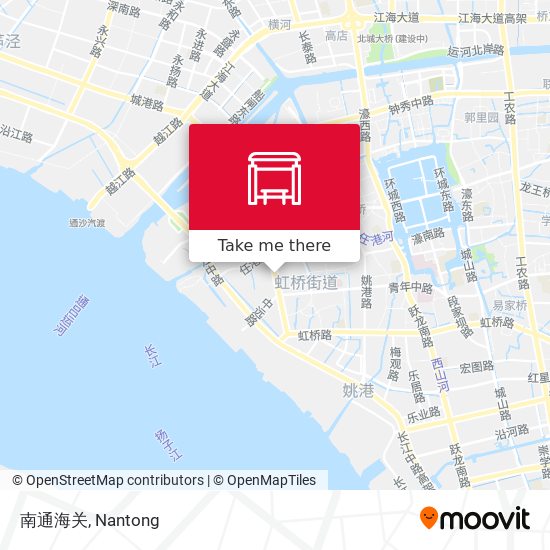 南通海关 map