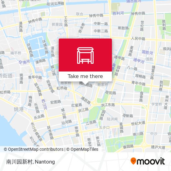南川园新村 map