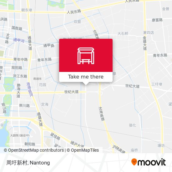 周圩新村 map