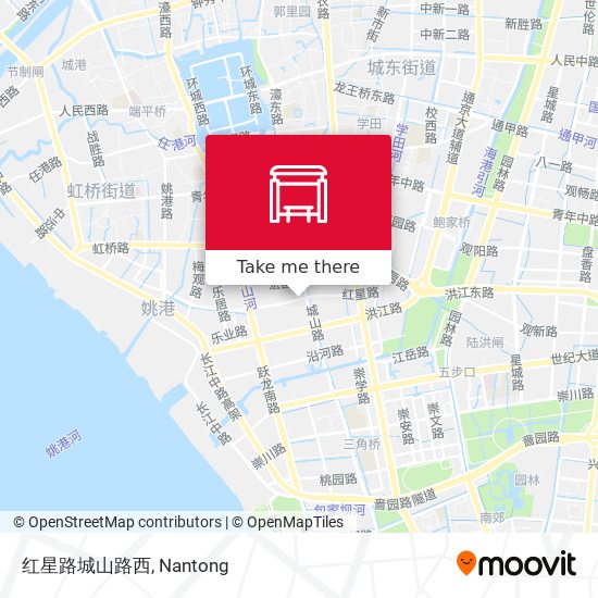 红星路城山路西 map