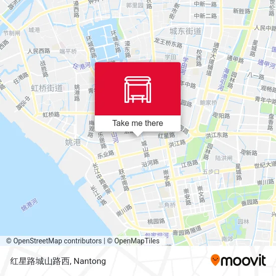 红星路城山路西 map
