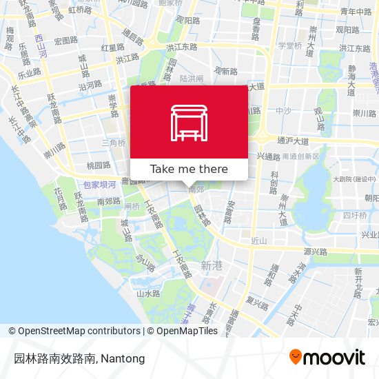 园林路南效路南 map