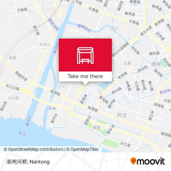 港闸河桥 map