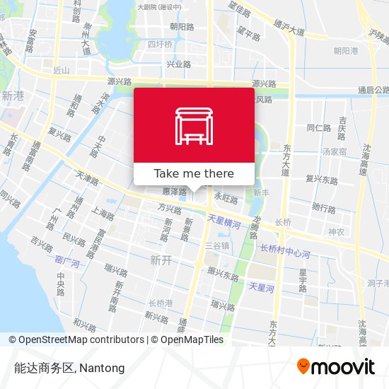 能达商务区 map