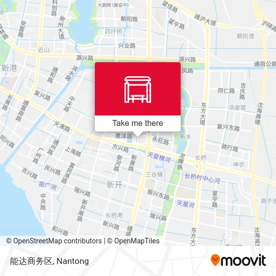 能达商务区 map