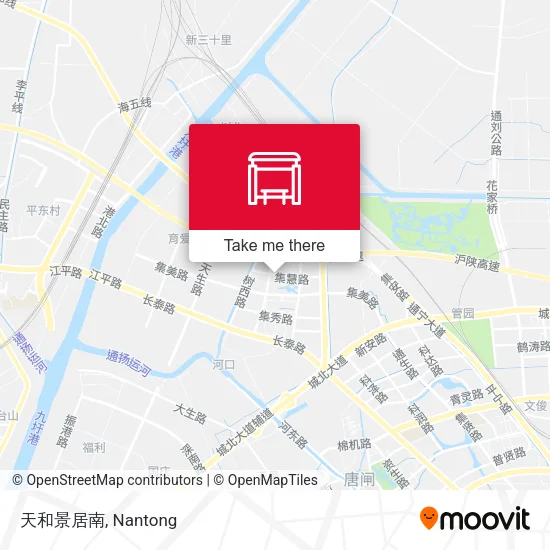 天和景居南 map