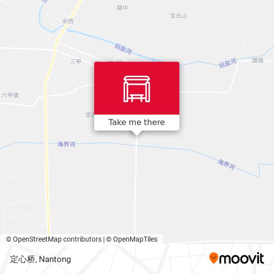 定心桥 map