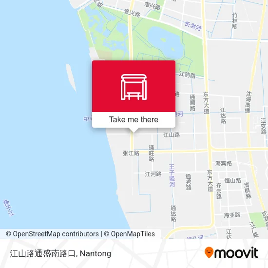 江山路通盛南路口 map