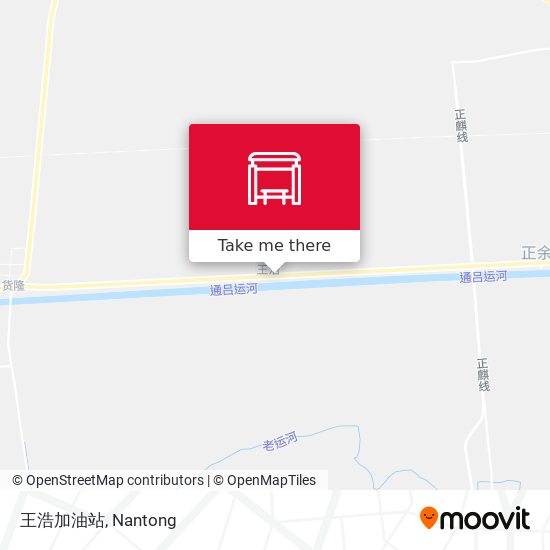 王浩加油站 map