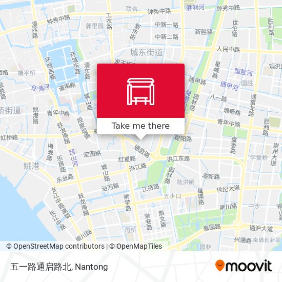 五一路通启路北 map