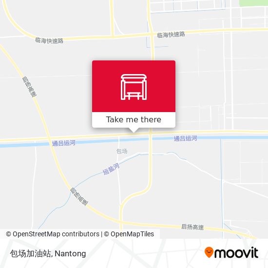 包场加油站 map