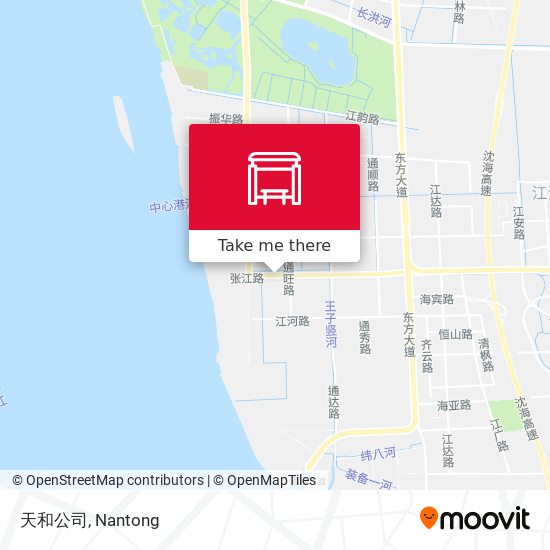 天和公司 map