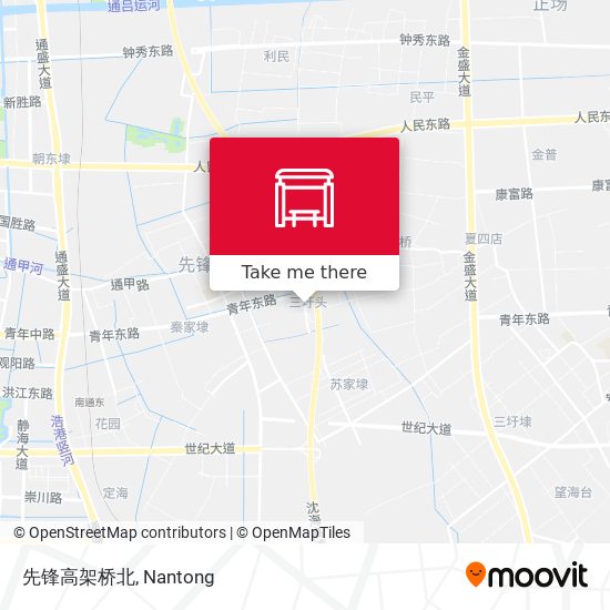 先锋高架桥北 map