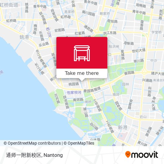 通师一附新校区 map