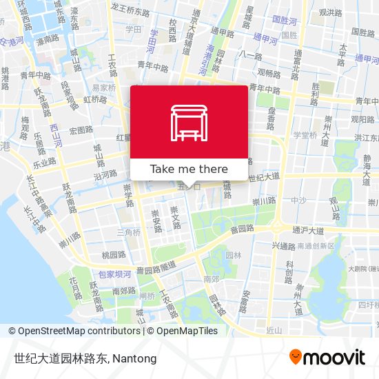 世纪大道园林路东 map