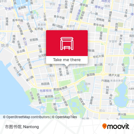 市图书馆 map