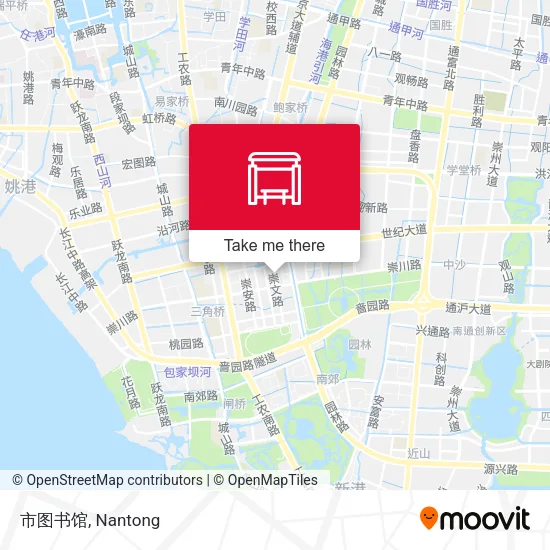 市图书馆 map