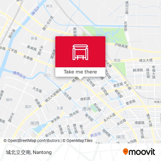 城北立交南 map