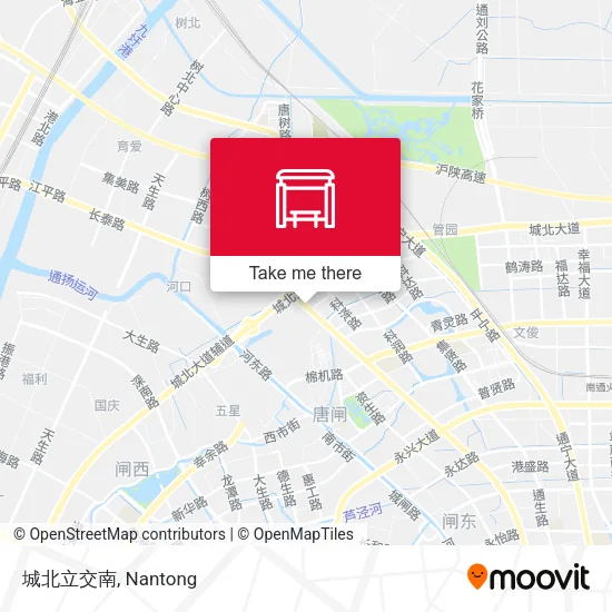 城北立交南 map