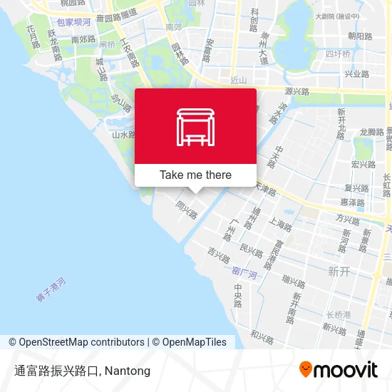 通富路振兴路口 map