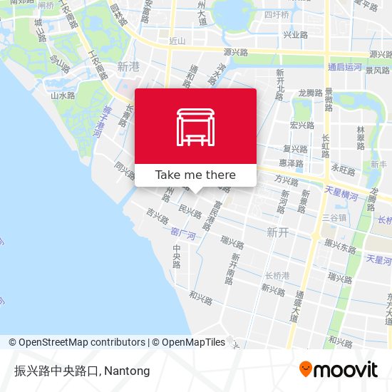 振兴路中央路口 map