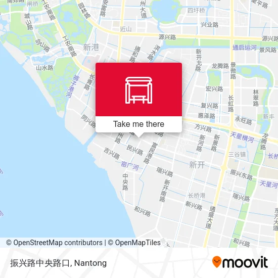 振兴路中央路口 map
